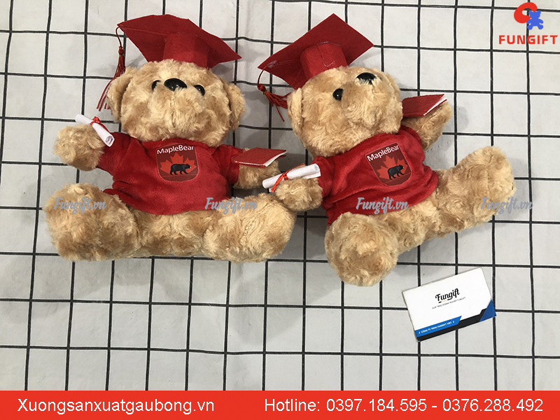 In logo trường lên gấu