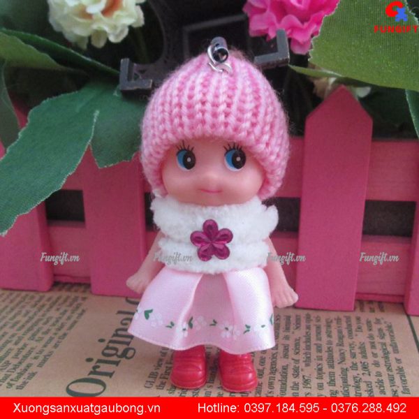 Các mẫu móc khóa búp bê