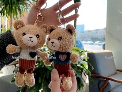 Chuyên sỉ móc khóa gấu bông