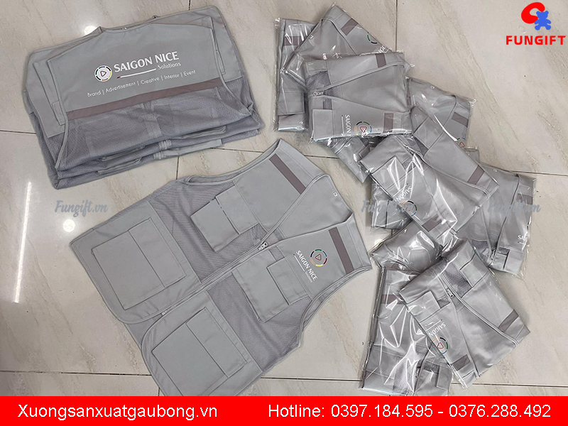 In áo gile bảo hộ số lượng lớn