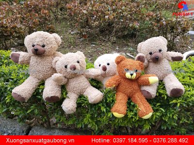 Mẫu gấu bông sản xuất