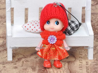 Móc khóa búp bê in giá rẻ