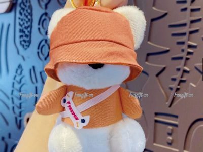 Nhận in logo móc khóa gấu