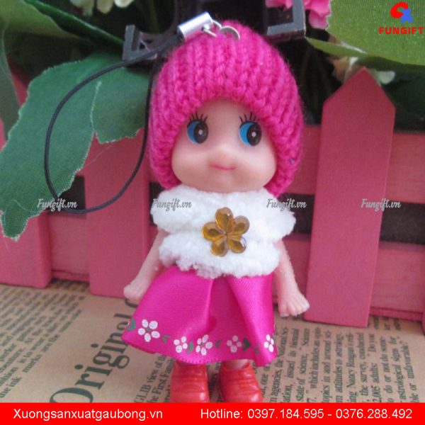 Quà tặng móc khóa búp bê