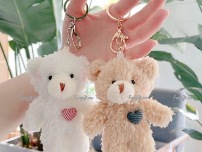 Cung cấp móc khóa gấu bông