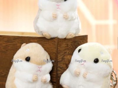 Gia công móc khóa chuột hamster