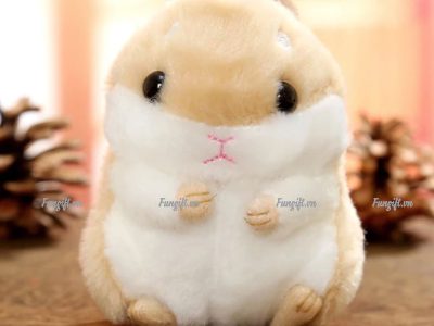 Móc khóa chuột hamster dễ thương