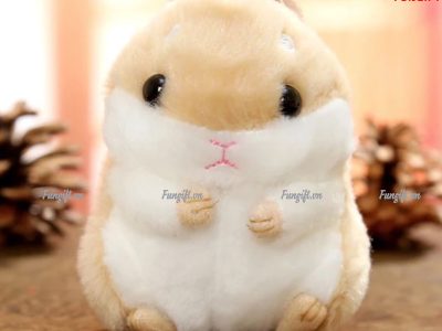 Sản xuất móc khóa chuột hamster
