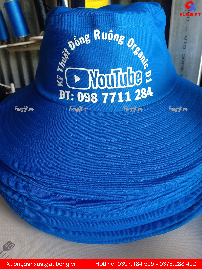 May nón tai bèo du lịch