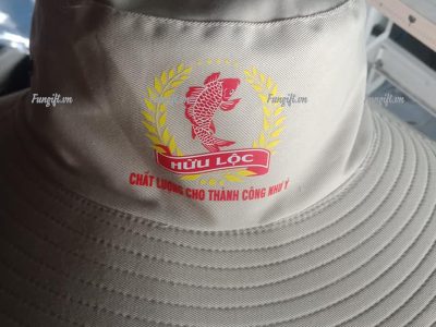 Xưởng may nón quảng cáo mũ tai bèo theo yêu cầu