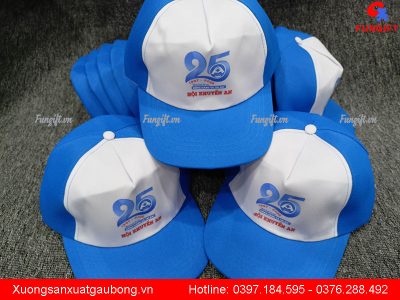In mũ lưỡi trai may sẵn