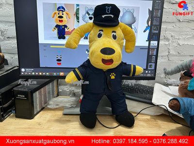 Cơ sở cung cấp gấu bông sản xuất