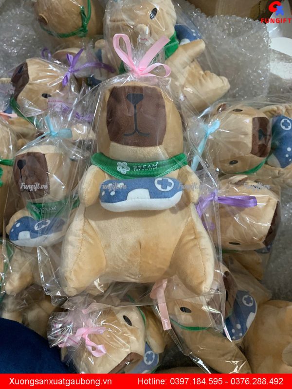 Quà tặng gấu capybara in logo
