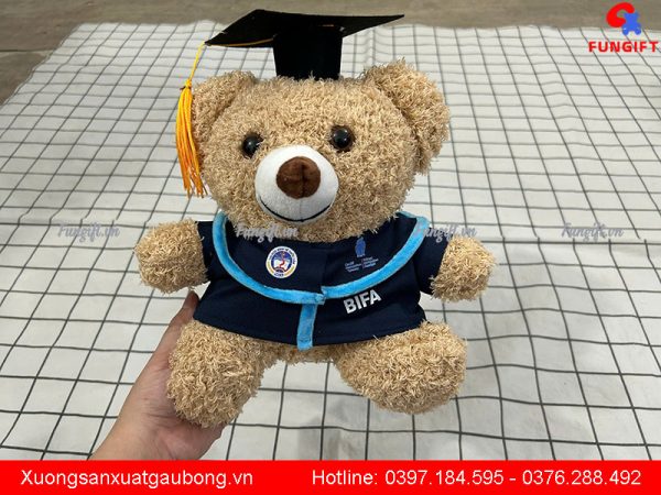 Gấu bông in logo theo yêu cầu