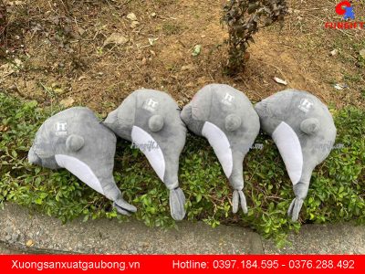 In logo lên bò biển bông