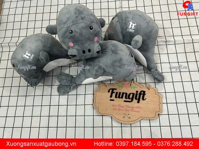 Mẫu bò biển bông in logo