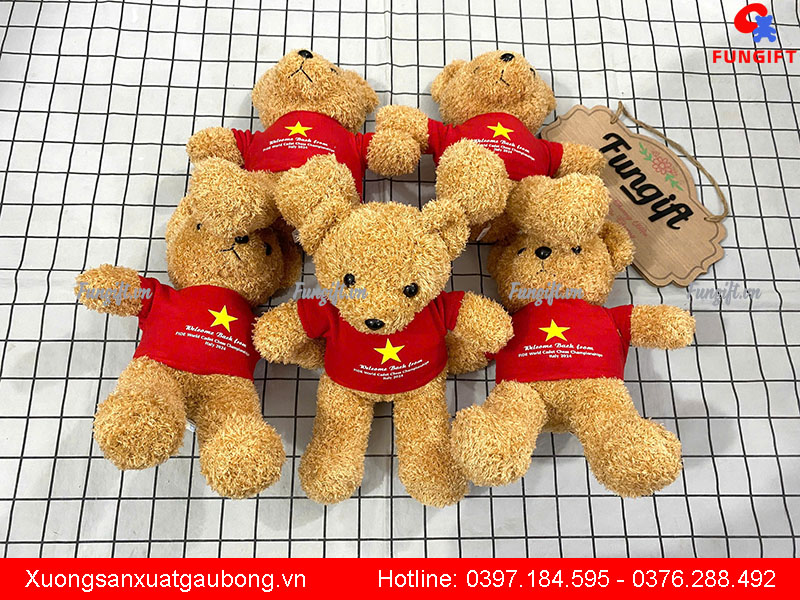 Đặt làm gấu bông theo yêu cầu Hà Nội