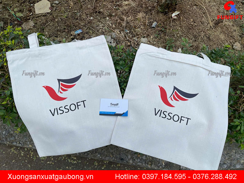 Đặt hàng túi vải in hình