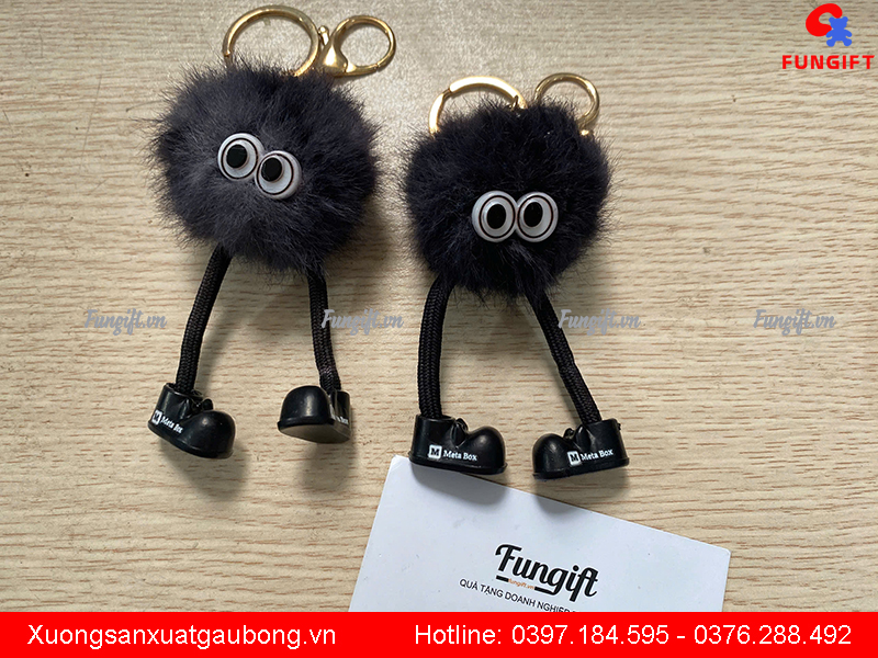 Sản xuất gấu bông móc khoá theo yêu cầu