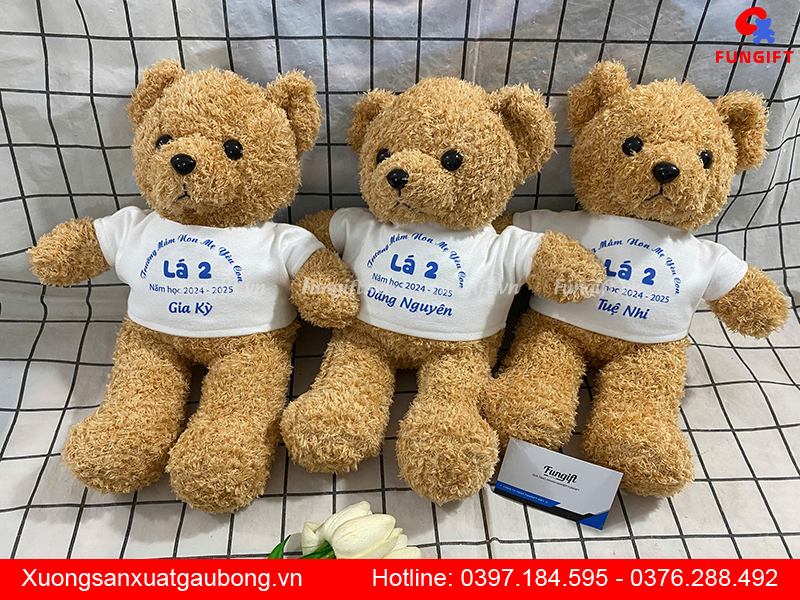 Quà tặng gấu bông tốt nghiệp theo yêu cầu