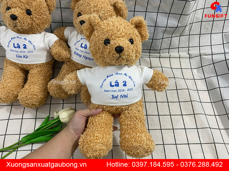 Xưởng gấu bông tốt nghiệp Hà Nội