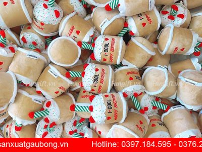 Đặt làm gấu bông theo yêu cầu số lượng ít