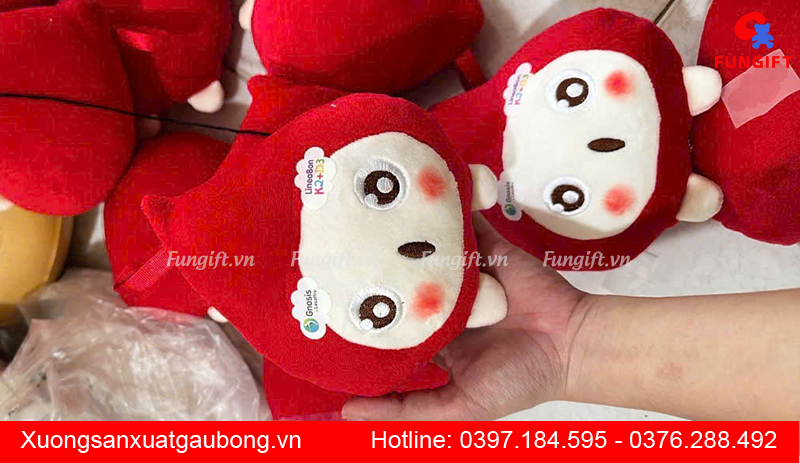 Gấu bông nhãn diện thương hiệu