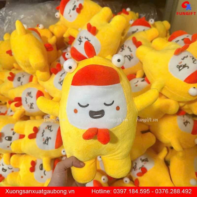 Gấu bông sản xuất theo yêu cầu Pippy kids