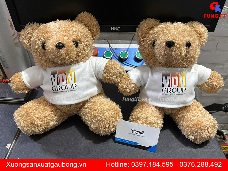 In gấu bông theo yêu cầu