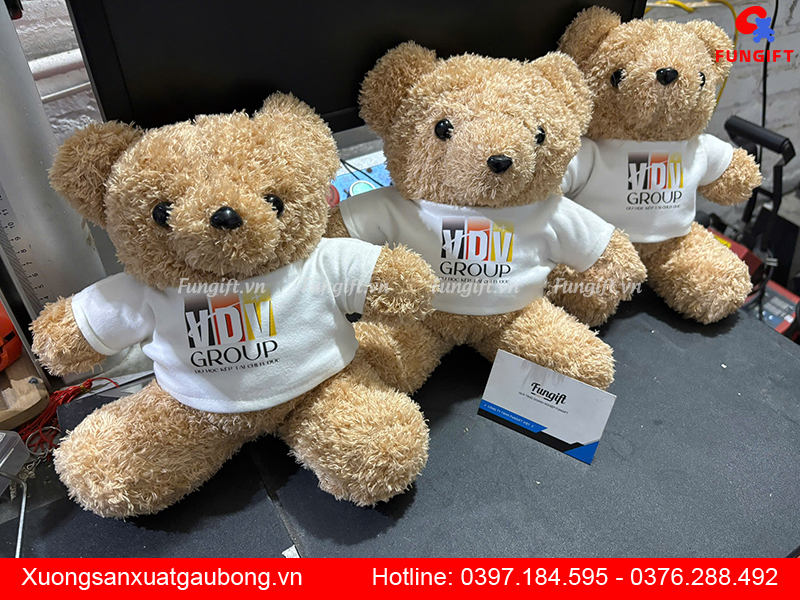 Làm gấu bông theo yêu cầu số lượng ít