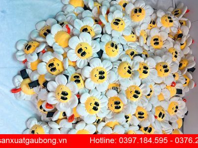 Làm móc khoá gấu bông theo yêu cầu