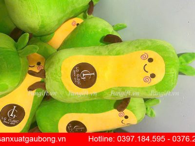 Quả bơ bông gối ôm dài