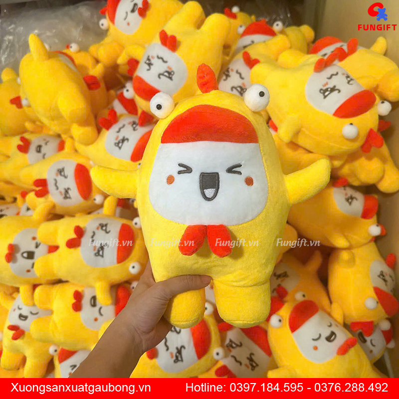 Xưởng làm gấu bông nhận diện thương hiệu Xưởng làm gấu bông nhận diện thương hiệu