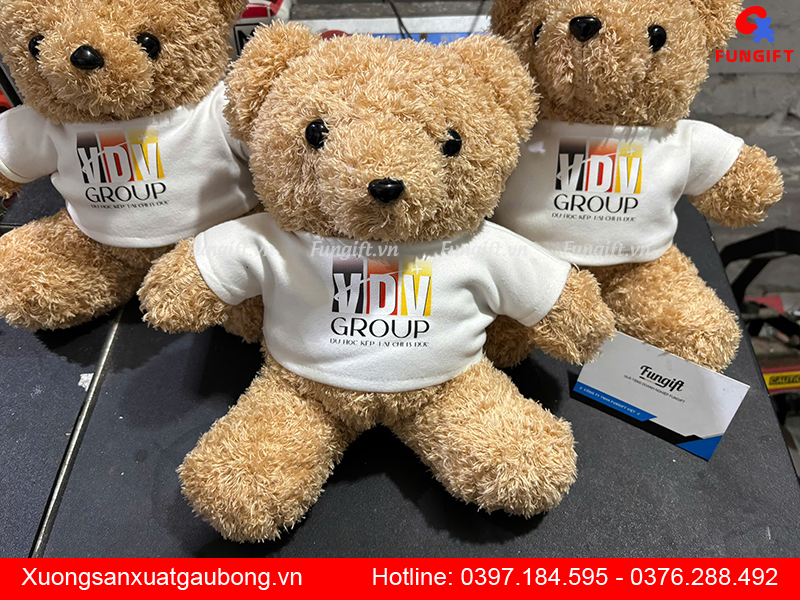 Xưởng sản xuất gấu bông theo yêu cầu Hà Nội