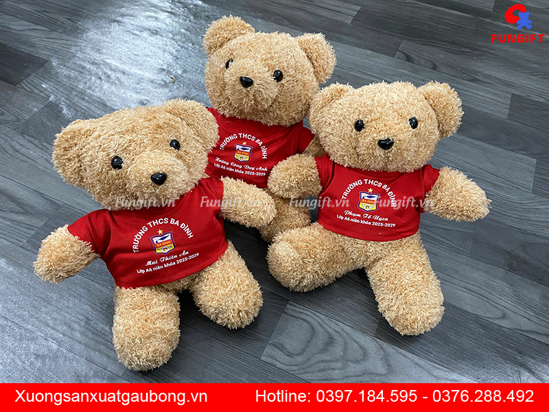 Gấu bông quà tặng học sinh