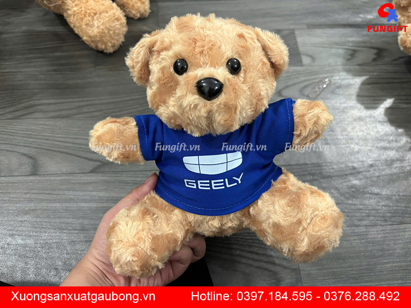 Quà tặng gấu bông in logo công ty
