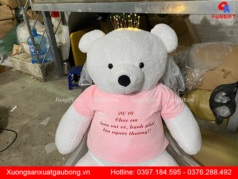 Đặt làm gấu bông số lượng ít