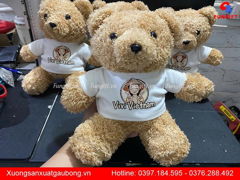 Đặt làm gấu bông theo yêu cầu Hà Nội