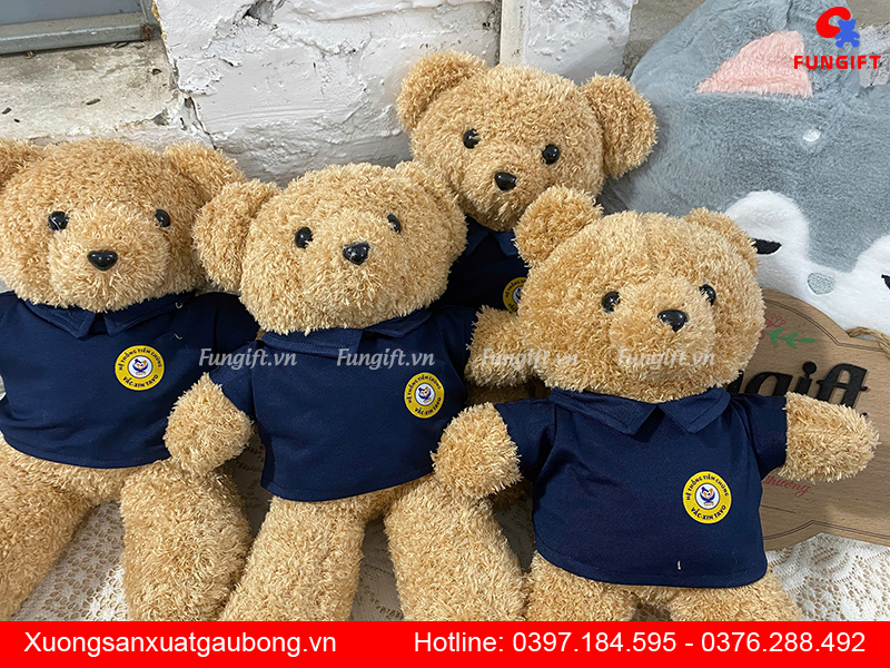 Gấu bông quà tặng hệ thống tiêm chủng