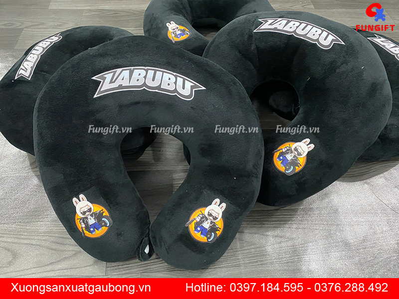 Gối bông kê cổ quà tặng