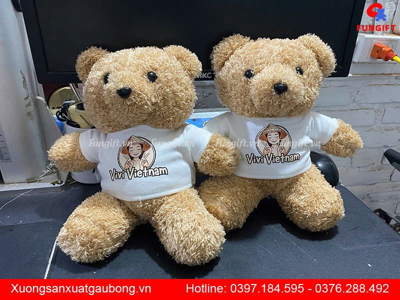 Làm gấu bông theo yêu cầu số lượng ít