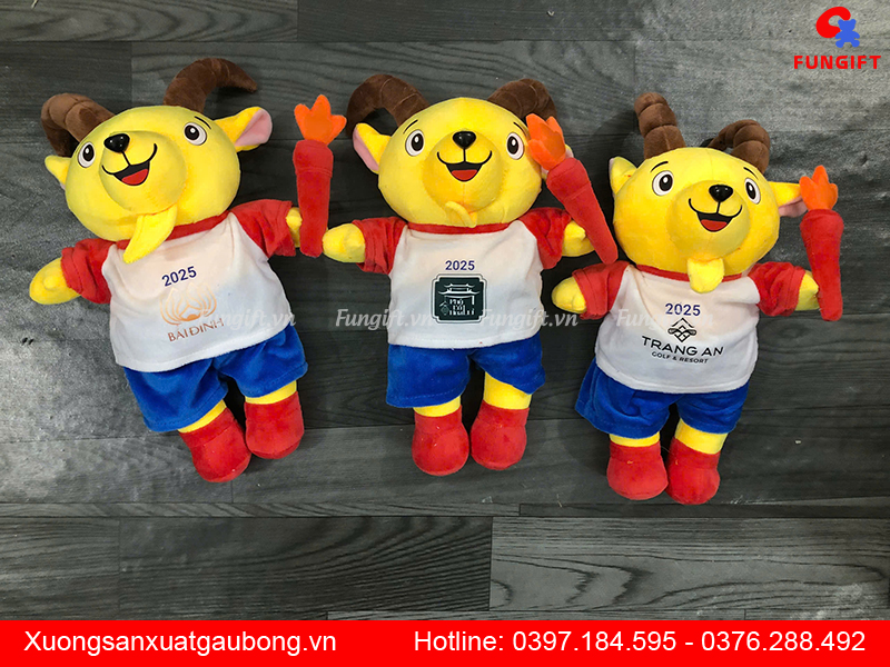 Xưởng sản xuất gấu bông theo yêu cầu