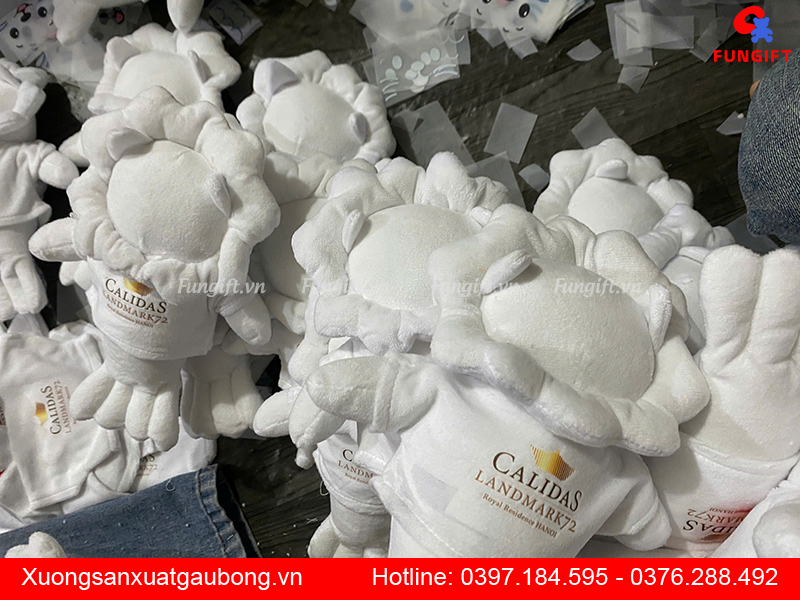 Gấu bông in logo theo yêu cầu