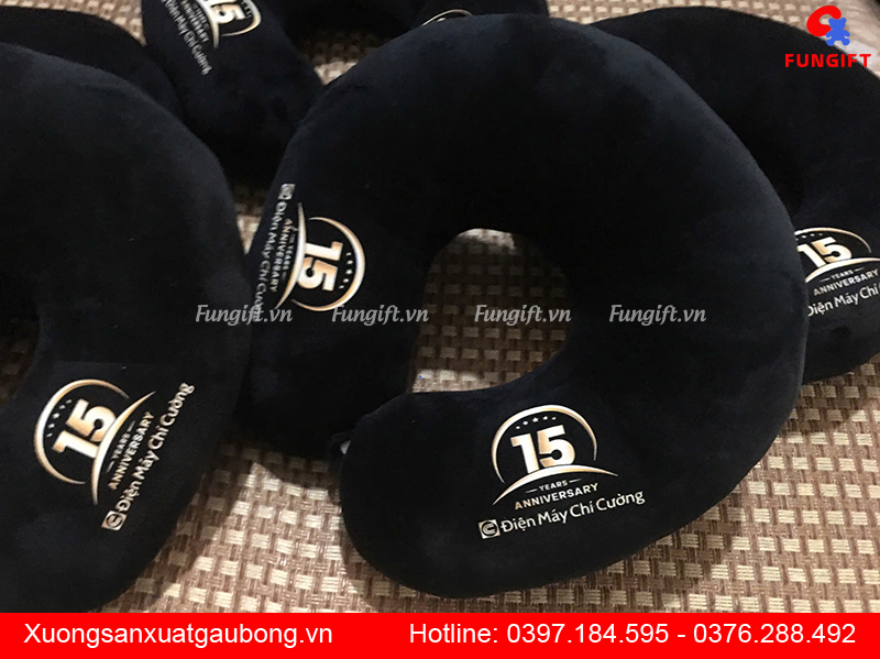 Gối cổ chữ U in logo theo yêu cầu