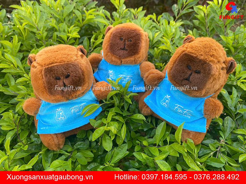 Cung cấp móc khóa capybara in logo