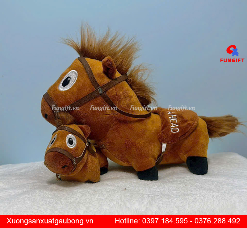 Gấu bông con ngựa