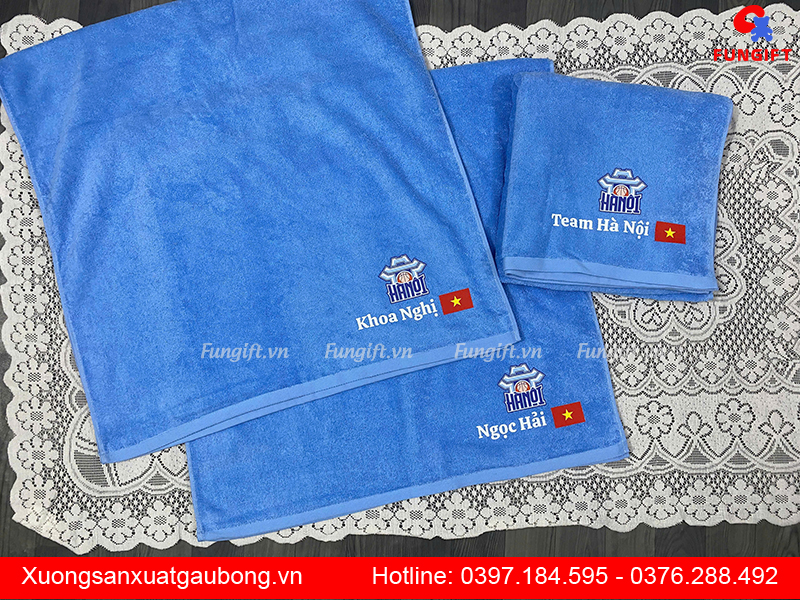 Khăn tắm quà tặng đặt theo yêu cầu