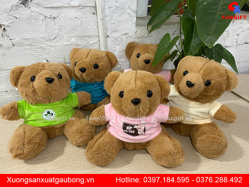 Làm gấu bông theo yêu cầu số lượng ít