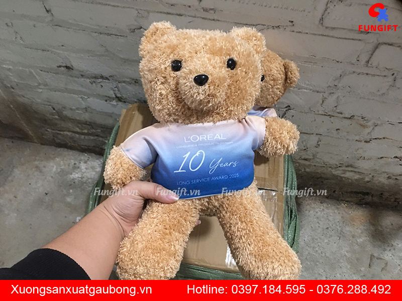 Làm gấu bông theo yêu cầu số lượng ít