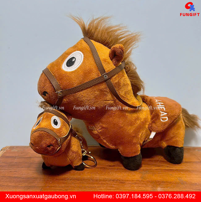 Ngựa bông tiểu hà mã giá rẻ